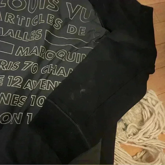 LOUIS VUITTON voyage navy sweatshirt - Picture 2 of 5